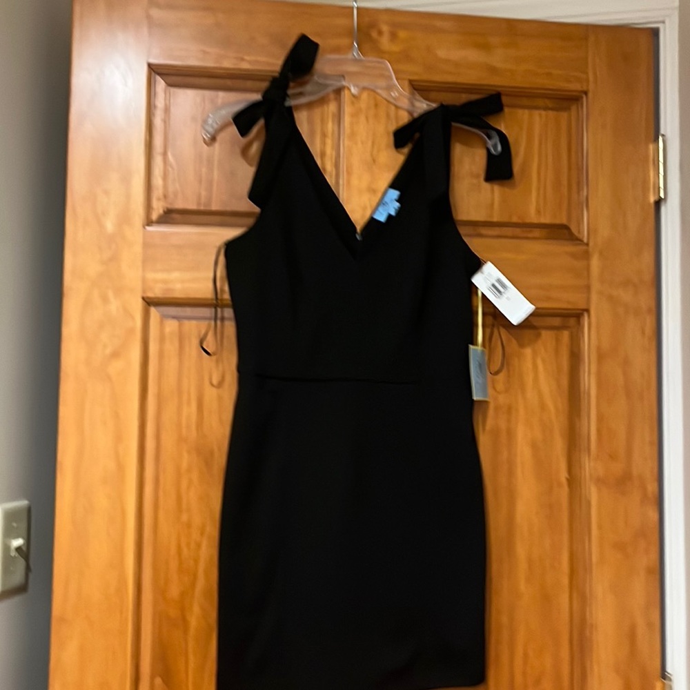 NWOT CeCe black mini dress size M